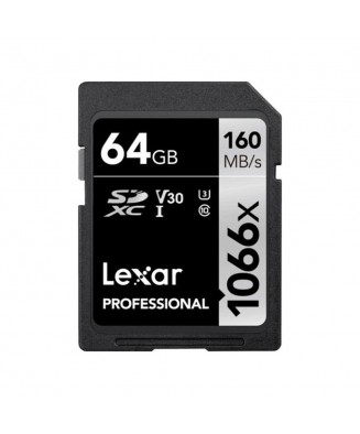 LEXAR PRO SD 1066X 64GB...