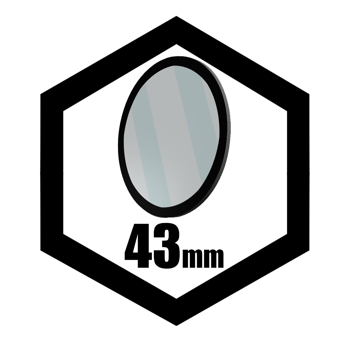 43 mm