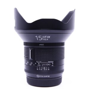 OCCASION IRIX 15 mm f/2.4 POUR CANON + BOITE