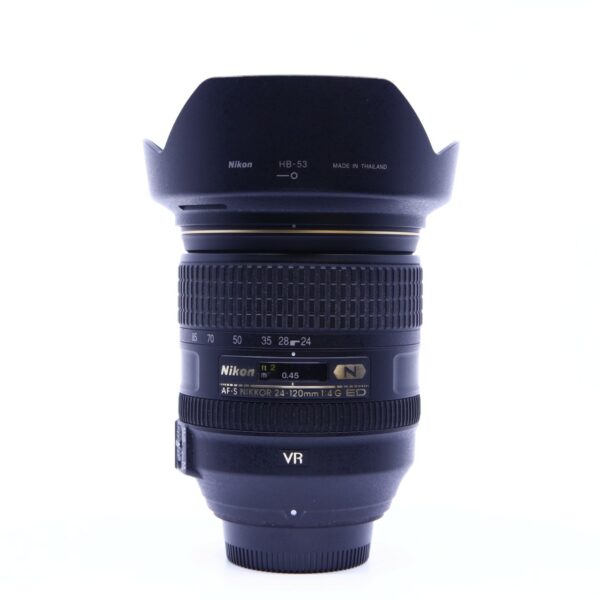 OCCASION NIKON AF-S 24-120 mm f/4 G ED VR + BOITE