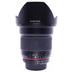 OCCASION SAMYANG MF 16 mm f/2 ED AS UMC CS POUR NIKON