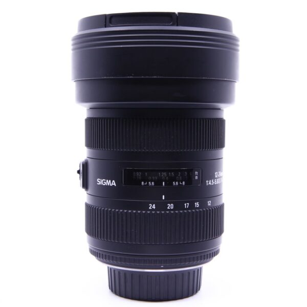 OCCASION SIGMA 12-24 /4.5-5.6 II DG HSM POUR NIKON