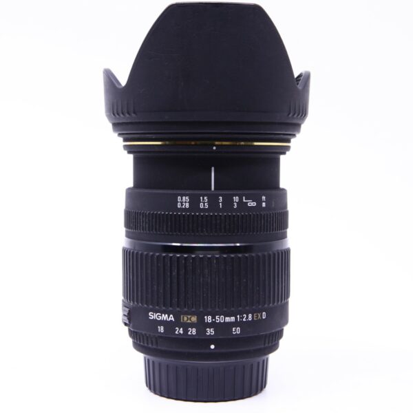 OCCASION SIGMA 18-50mm f/2,8 DC EX POUR NIKON