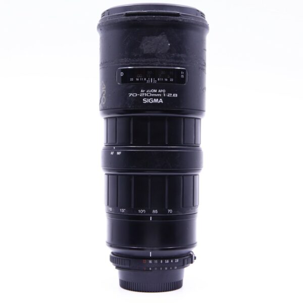 OCCASION SIGMA 70-210 mm f/2,8 POUR NIKON + BOITE