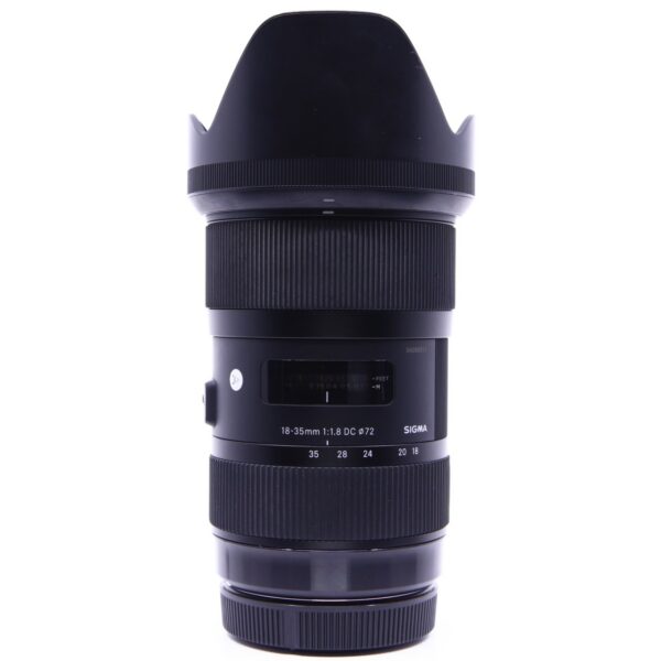 OCCASION SIGMA DC 18-35 mm f/1,8 HSM Art POUR CANON + BOITE