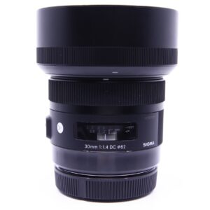 OCCASION SIGMA DC 30 mm f/1,4 HSM Art POUR CANON + BOITE
