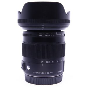 OCCASION SIGMA DC 17-70 mm f/2,8-4 MACRO OS HSM Contemporary POUR CANON