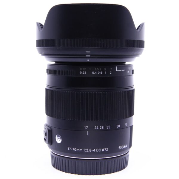 OCCASION SIGMA DC 17-70 mm f/2,8-4 MACRO OS HSM Contemporary POUR CANON