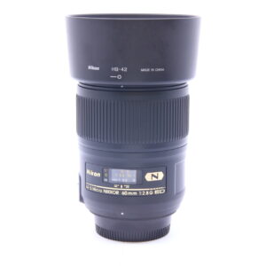 NIKON NIKKOR AF-S 60/2.8 + BOITE (25597)